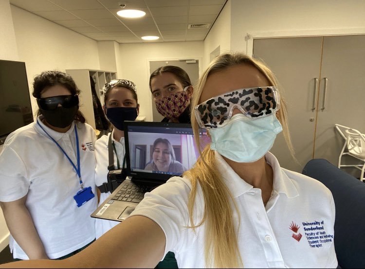 BarnabyElle's tweet photo. @SunderlandOT streaming out to @Ins31505774 and @EmmaMoore311019 today from the Mock House. Another fab day being on campus 💚 @SarahLo96321642 https://t.co/dex3IgVI0e