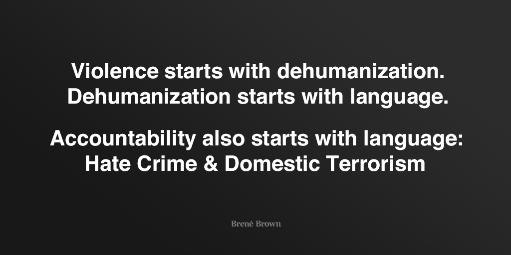 Thoughts on dehumanization, the inextricable link between white supremacy and white evangelical extremism, and violence.
instagram.com/p/CMkuM-YpZxh/