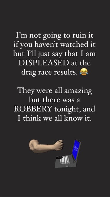 #DragRace https://t.co/GBgPqe7Mex<a href="/tag/dragrace"class="tags">#DragRace</a>