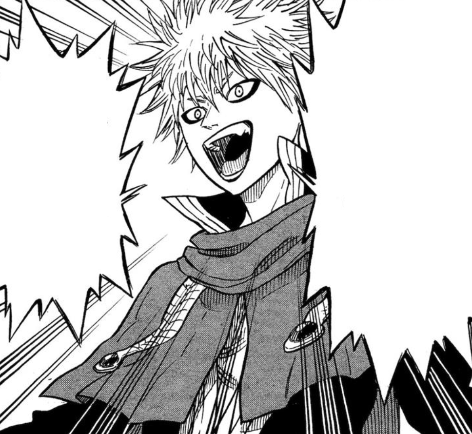 "WAHAHA! Excellent! Let us rejoice, other me! I'm sure our experiences will be quite lively! 

The Clover kingdom will not be prepared for the flames that come!"