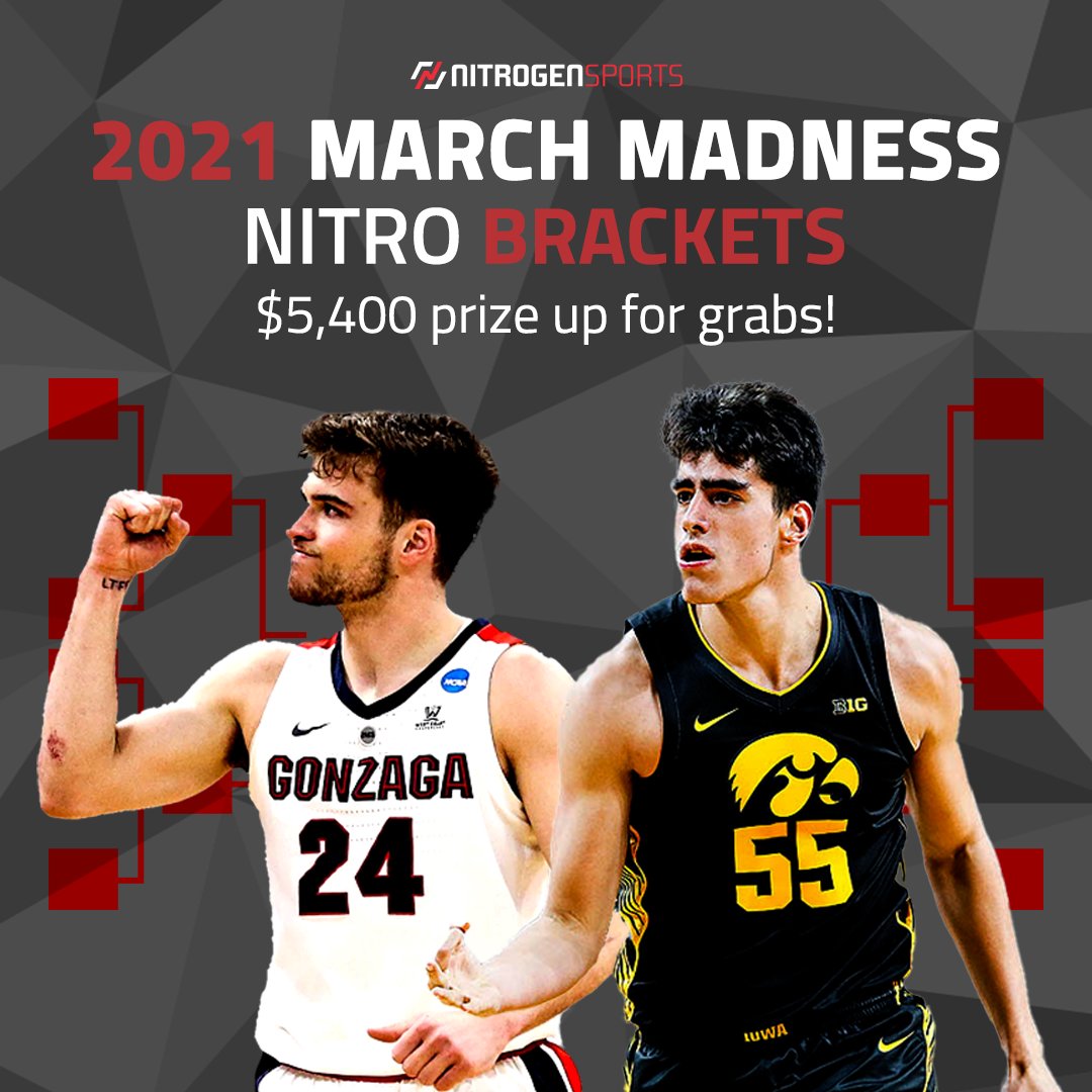 Are you up for the challenge?

Create your #MarchMadness Nitro Brackets and top the leaderboards to win a share of the the $5,400 prize!

JOIN NOW ➡ n2g.io/094546c
