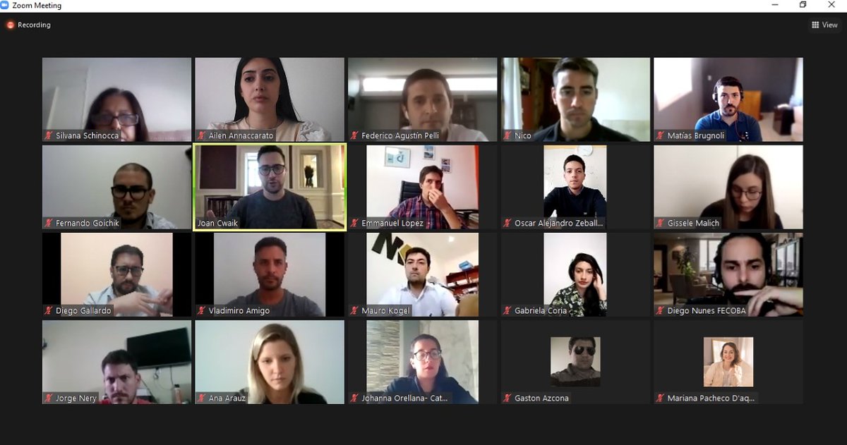camejoven's tweet photo. Hoy mantuvimos una nueva reunión de Consejo Directivo, de forma online y con la participación de los 24 referentes provinciales. https://t.co/wKj1ZrrWIk