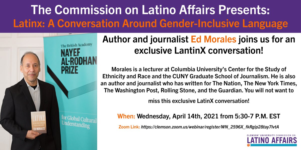 Clemson Commission on Latino Affairs (@clemsonlatinx) on Twitter photo 