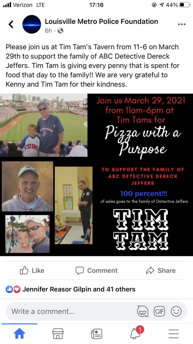 Here is a chance to go support a #local #smallbusiness and help out a great cause. My friends from <a href="/TimTamTavern/">TimTamTavern</a> are helping out <a href="/LMPF2003/">Louisville Metro Police Foundation</a> <a href="/LMPD/">LMPD</a>. Mark this date and go support these folks. #louisville #lmpd #lmpf #timtam