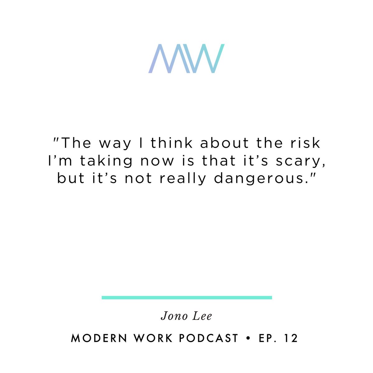 modernworkpod's tweet photo. Jono started playing with computers when he was a kid, and he went on to study Computer Science and Cognitive Science at UCLA. Hear more about his newest venture and his thoughts on risk assessment and the importance of determining risk vs. danger. https://t.co/UmBaJWzZfQ https://t.co/dea0FnBHjy