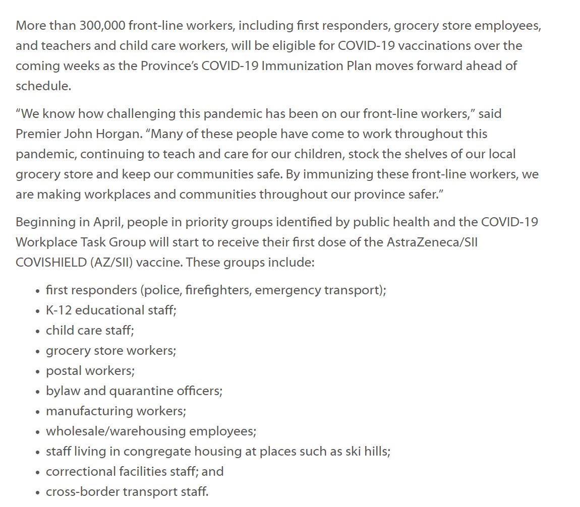 Vaccines for K-12 - news.gov.bc.ca/releases/2021P…

#sd36learn #surreybc <a href="/CityofSurrey/">City of Surrey</a> <a href="/CUPE728/">CUPE Local 728</a> <a href="/SurreyTeachers/">Surrey Teachers’ Association</a>