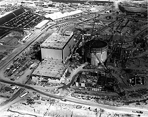 they built the nuclear power plant in Dothan, AL, in partnership with the honorable Union Carbide, which one journalist called "may be the largest commercial undertaking in history", at a cost of $5.7 billion dollars