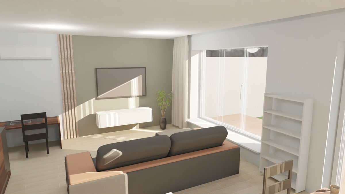 Полистали каталог ИКЕИ, сразу запахло сканди #BlenderEevee