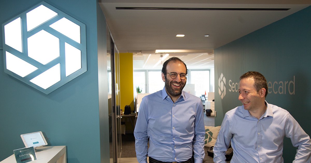 Richard Seewald (@rseewald) on Twitter photo Congratulations to <a href="/ayampolskiy/">Aleksandr Yampolskiy</a> and Sam Kassoumeh and the <a href="/security_score/">SecurityScorecard</a> team. $180m Series E Market Leader Cybersecurity Risk Ratings.
prnewswire.com/news-releases/… Congratulations to <a href="/ayampolskiy/">Aleksandr Yampolskiy</a> and Sam Kassoumeh and the <a href="/security_score/">SecurityScorecard</a> team. $180m Series E Market Leader Cybersecurity Risk Ratings.
prnewswire.com/news-releases/…
