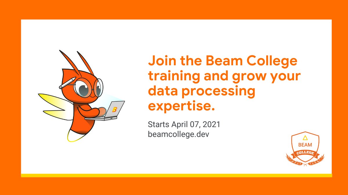 Looking for the right solution to build real-time data pipelines? Don't miss Beam College! A free training to learn how Apache Beam solves these business cases. Register here → beamcollege.dev #realTimeAnalytics #IoT #SmartManufacturing #EdgeComputing #GPU #AI #MLOps