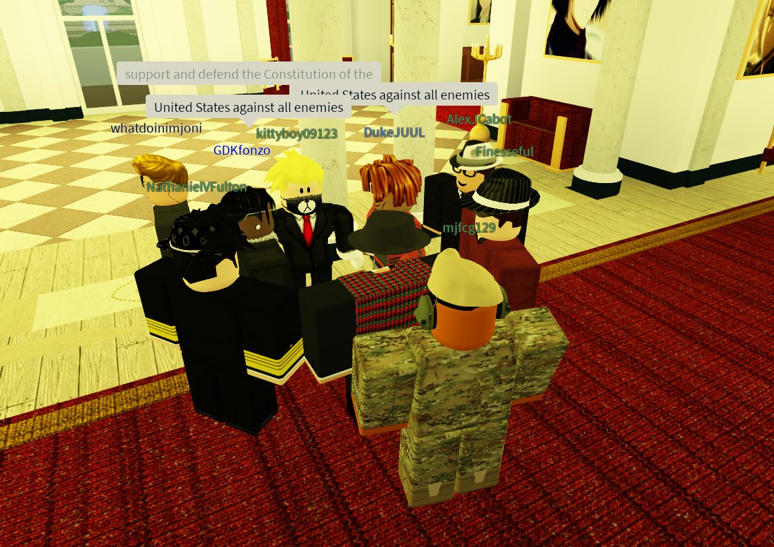 An honor of a lifetime to serve as President <a href="/SenMajLder/">N_ightmarre</a> Vice President. Huge thank you to Judge @ConstDuke for swearing me in and Speaker <a href="/finesse_n/">finesse</a> for passing the nomination in the House swiftly.