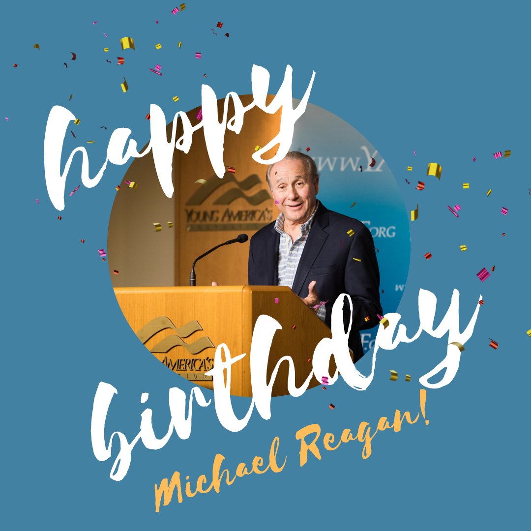 Happy Birthday, Michael Reagan! 