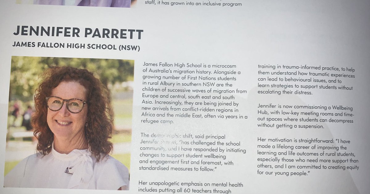 Wonderful to hear great stories of <a href="/NSWEducation/">NSW Dept of Education</a> teachers at <a href="/CommBank/">CommBank</a> Teaching Awards <a href="/AusSchoolsPlus/">Australian Schools Plus</a> <a href="/dizdarm/">Murat Dizdar</a> <a href="/nswppa/">New South Wales Primary Principals’ Association</a>