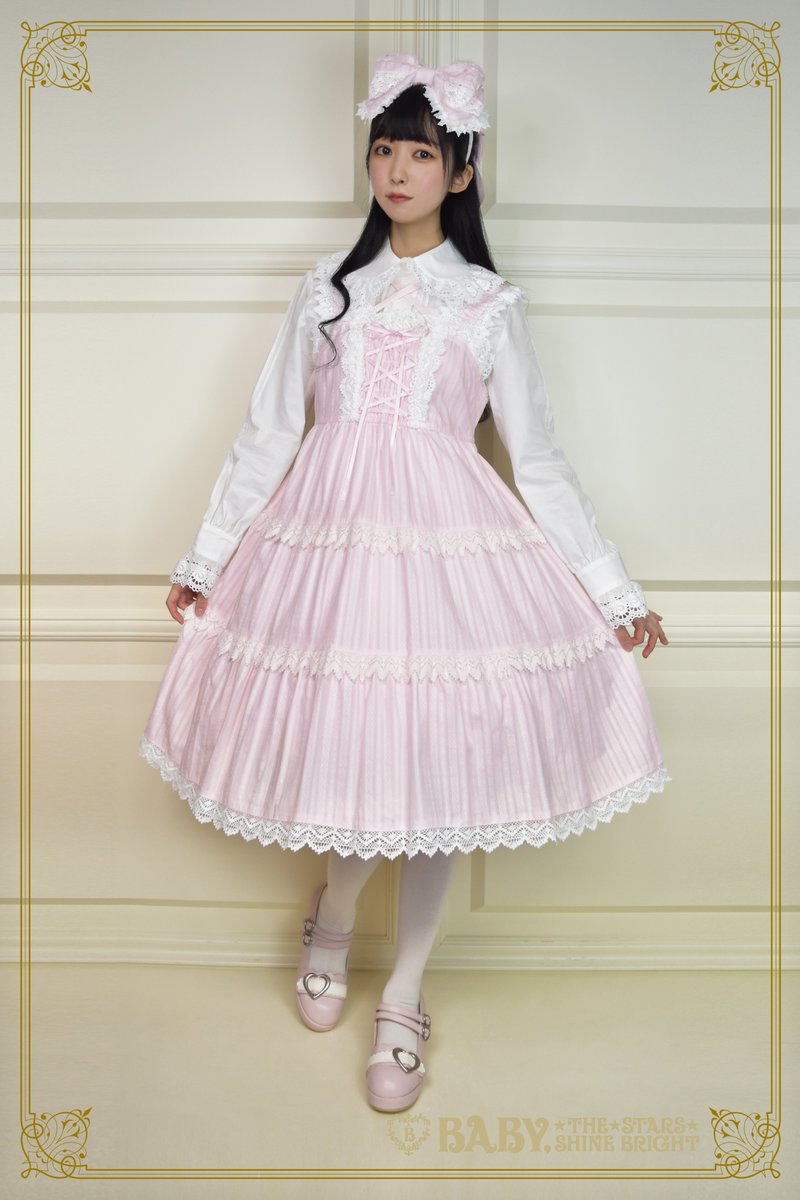 BABY,THE STARS SHINE BRIGHT ⁄ からみ3段ティアードジャンパー からみ