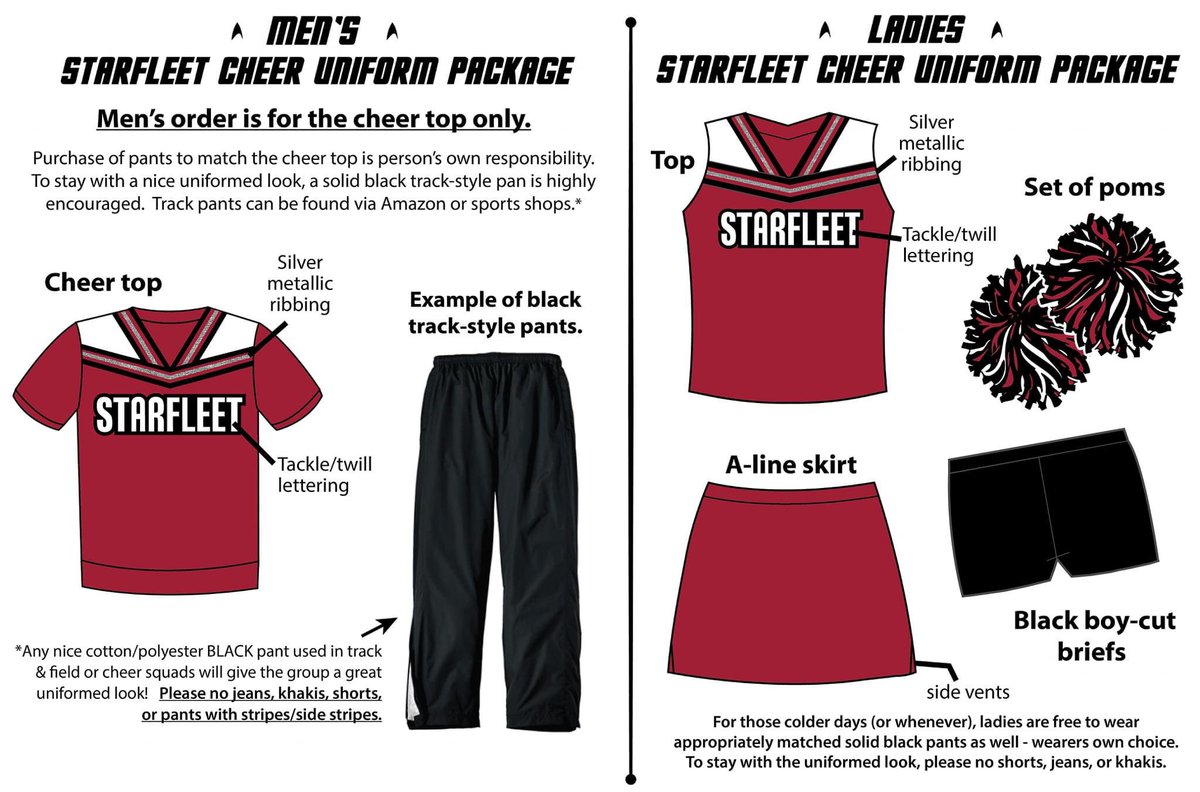 Starfleet Cheer tweet media