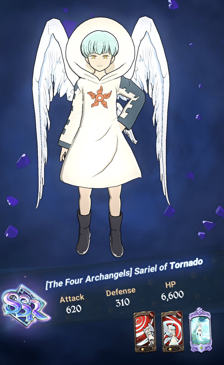 SenseiGoGo's tweet image. Sooooooo this happened with the free summons for Assault Meliodas 💪