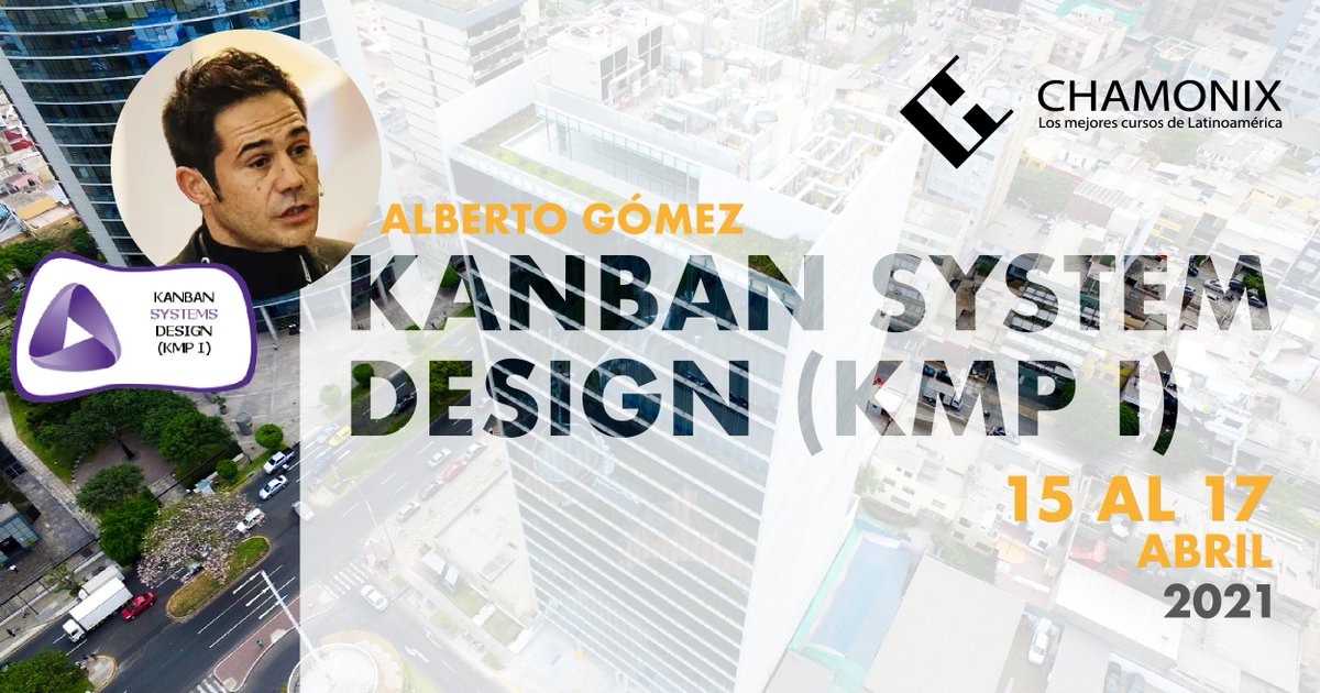 chamonix_la's tweet photo. Anunciamos nuestro próximo curso Kanban System Design (KMP I) by @KanbanUni 

Informes e inscripciones: https://t.co/gcYei4oH6h

#Agile #Kanban #KMPI #KanbanUniversity https://t.co/kq2jDQZblj