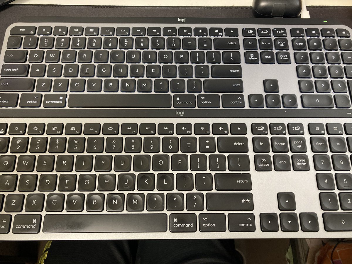okakadesign's tweet photo. 調子が悪かった #logicool のキーボード #MXKEYSforMac
問い合わせたらすぐに新しいの送付してくれた‼️
logicoolの神サポート伝説は本当でした😆 https://t.co/Oi0eMXk3ab