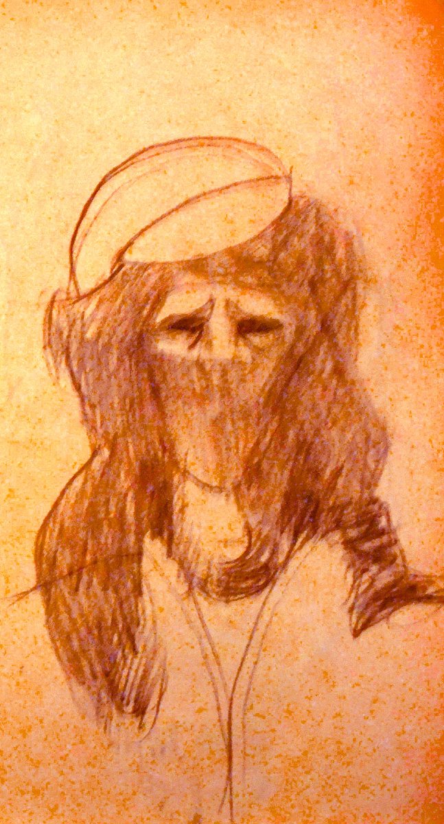 FatherCrow's tweet image. Occasional fathercrow Image no. 68: another life sketch  

#drawing #art #artistsontwitter #artontwitter #illustrationart