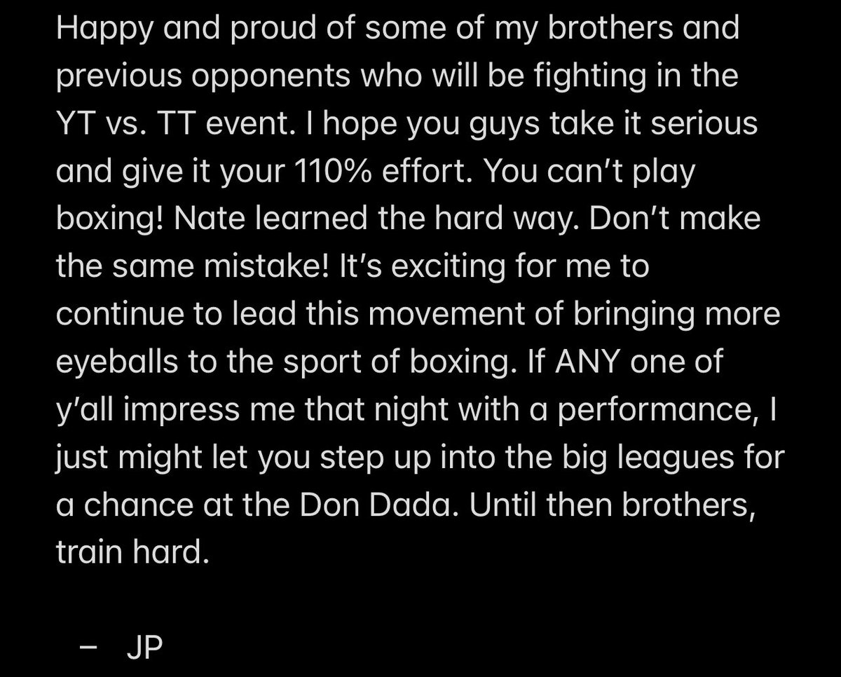 jakepaul's tweet photo. 🤘🏼🤘🏼🤘🏼 https://t.co/FcXnnlN04N