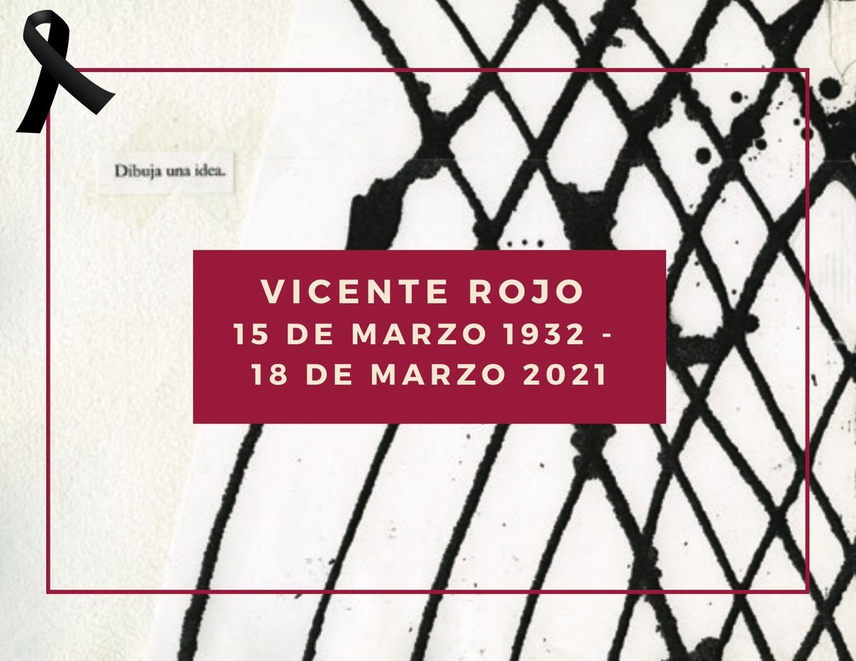 Adiós maestro #VicenteRojo, fuiste uno de los artistas más importantes del abstraccionismo y de la Generación de la Ruptura. Tu legado es grande y nos acompañará siempre. 

Créditos de la imagen: Vicente Rojo, (2010). "Jaque mate" [Cat. 64].