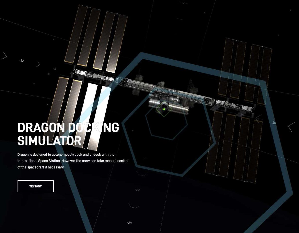 DRAGON DOCKING SIMULATOR >>> https://t.co/VYAqY3jmVB https://t.co/LaZLCO9pHI