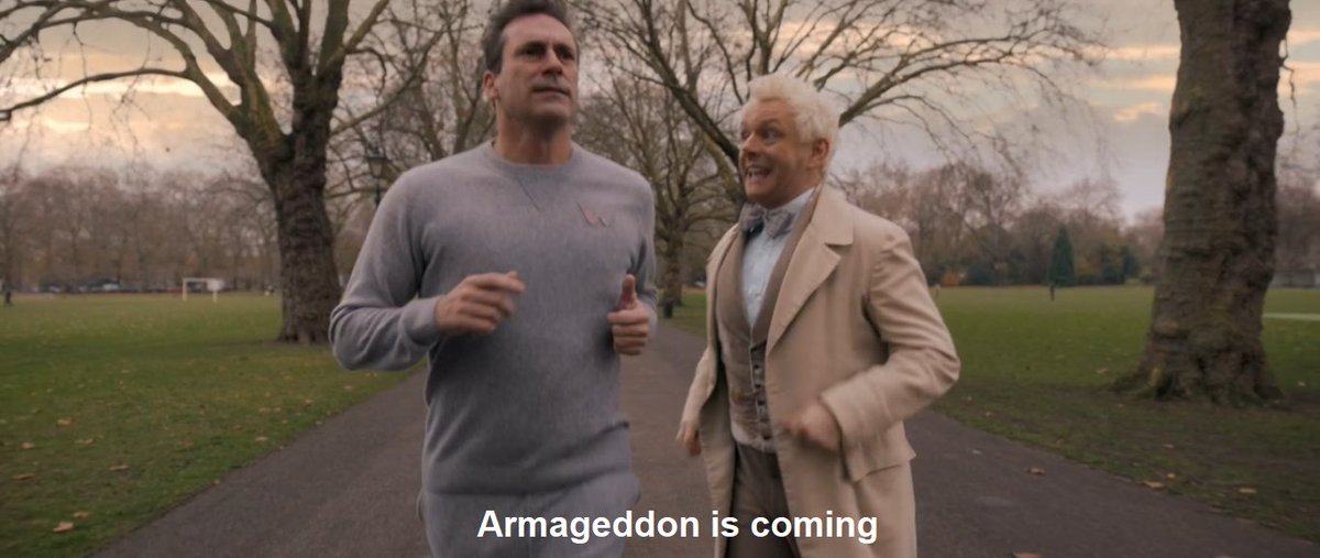 out of context good omens tweet media