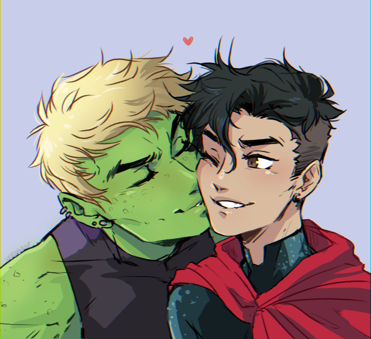 Hulkling and Wiccan - Teddy and Billy I just think they’re neat (had to rep...