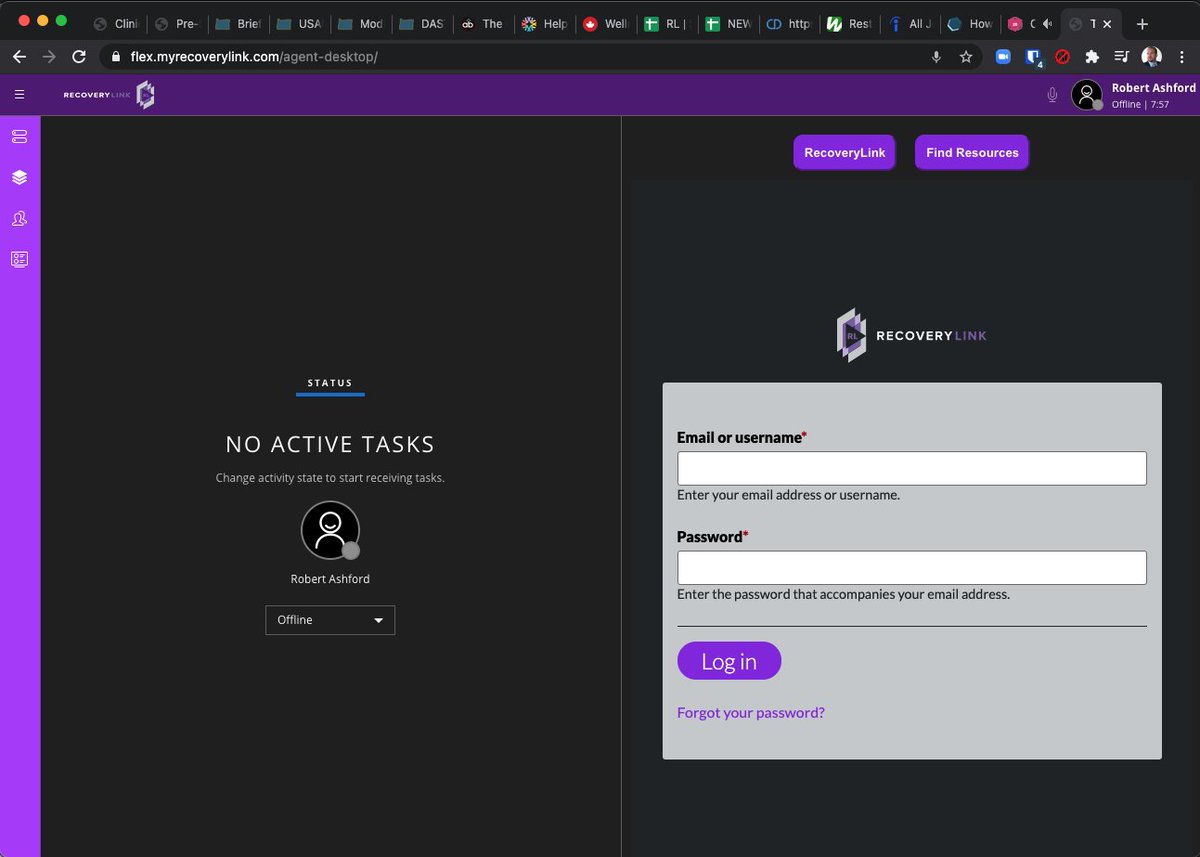 RDashford's tweet photo. The @MyRecoveryLink omnichannel contact center powered by @twilio for peer based recovery support services and warm handoff referrals is live! We're helping states power a single solution that combines texting, web chats, and phone calling into a single application! https://t.co/RW5BPulm1Y