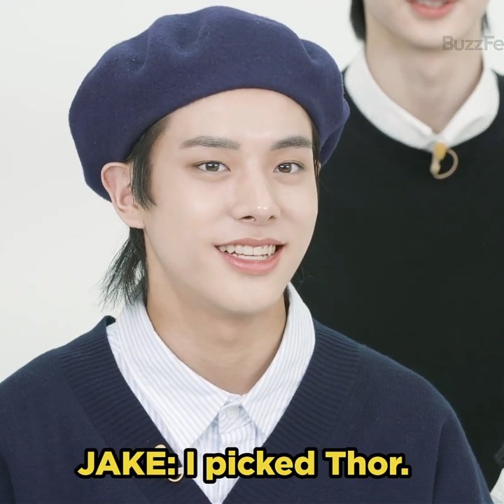 RT @IceyHooniie: Jake: I picked Thor
Sunghoon: Because the actor is
Jake: He's Australian.

I CRACKED HAHAHAHAH https://t.co/E3aZQo9pyB