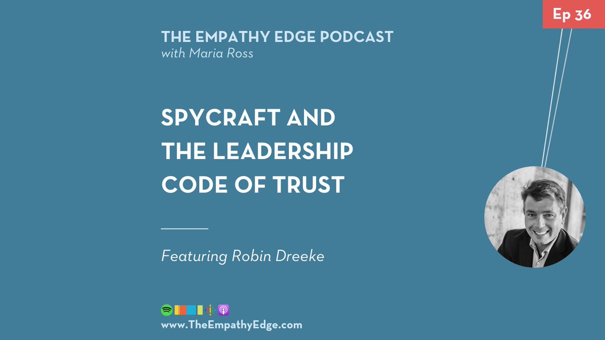 “You cannot have a great #conversation where someone is going to be inspired to share information with you unless they trust you.” Former FBI agent <a href="/rdreeke/">Robin Dreeke</a> on The Empathy Edge podcast.  buff.ly/3tz9dS3 #empathyedge #leadership #PodcastRecommendations