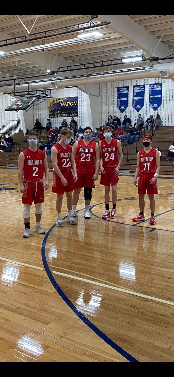 MillBoysHoops's tweet photo. Thanks Seniors- last regular season game!! https://t.co/cfkmm7IXoS
