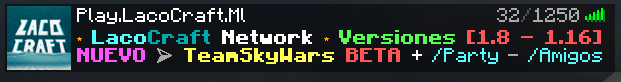 LacoCraftNW's tweet photo. Acabamos de abrir SkyWars y ya somos mas de 30 personas ¡Gracias! https://t.co/iPcXSGuNJN