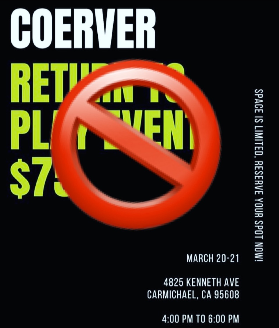 CoerverSac's tweet image. 🚫Return to Play Event CANCELED🚫

Thank you for your interest, but unfortunately we are cancelling the event this weekend.

But don’t worry! We are looking to bring new programs to the Sacramento area.

For future programs visit coerversacsierra.com 
❤️⚽️ #sacramento #soccer