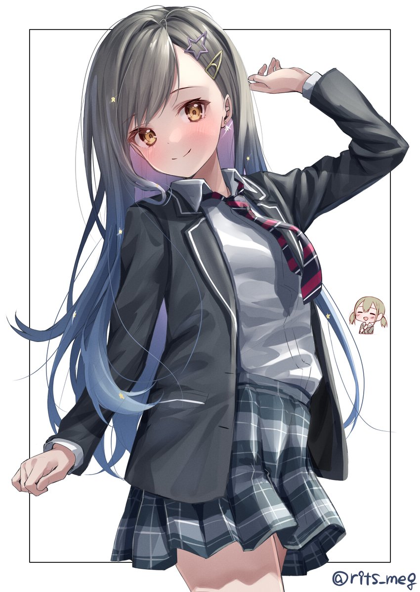 白石杏さん 河藍 葎のイラスト 白石杏さん 河藍 葎のイラスト