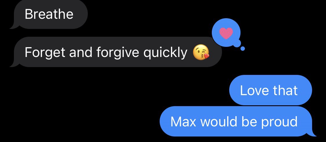 Neil_Hebert's tweet photo. Anchoring the evening news for the first time in a hot minute, and I get this text from @therealmomhall. Stealing from @maxhoma23’s better half’s playbook. #getagrip #forgivequickly https://t.co/hKad8DTpl0