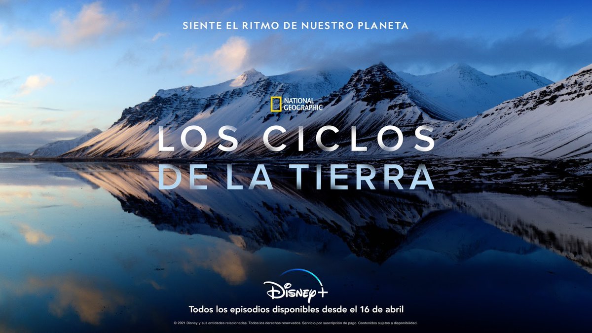 Cinemaniaticos1's tweet photo. Cinéfilos!! #DisneyPlus nos da a conocer el primer avance y el póster de "#LosCiclosdelaTierra", de #NationalGeographic, una experiencia sin precedentes a cargo de #NeilDavidge, esto a partir del viernes 16 de abril.😍
Checa aquí el Tráiler - https://t.co/BwdTHhADBG 🤩
¿Qué tal? https://t.co/4ShUQUrsRZ
