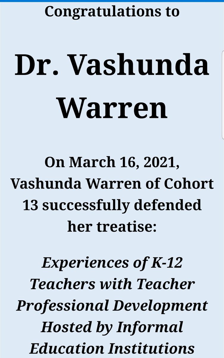 Dr. Vashunda Warren tweet media