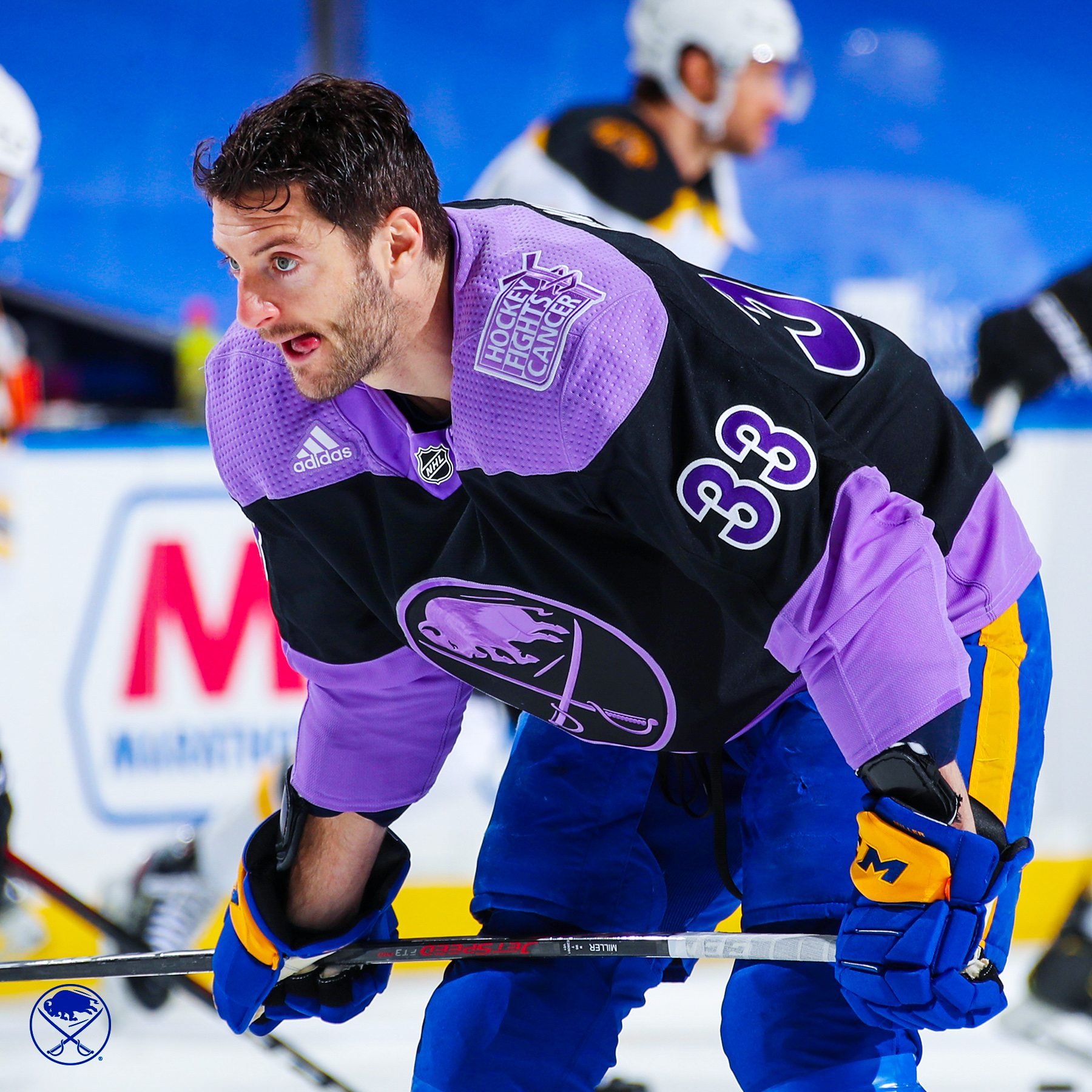 Buffalo Sabres on X: Tonight's #HockeyFightsCancer warmup jerseys