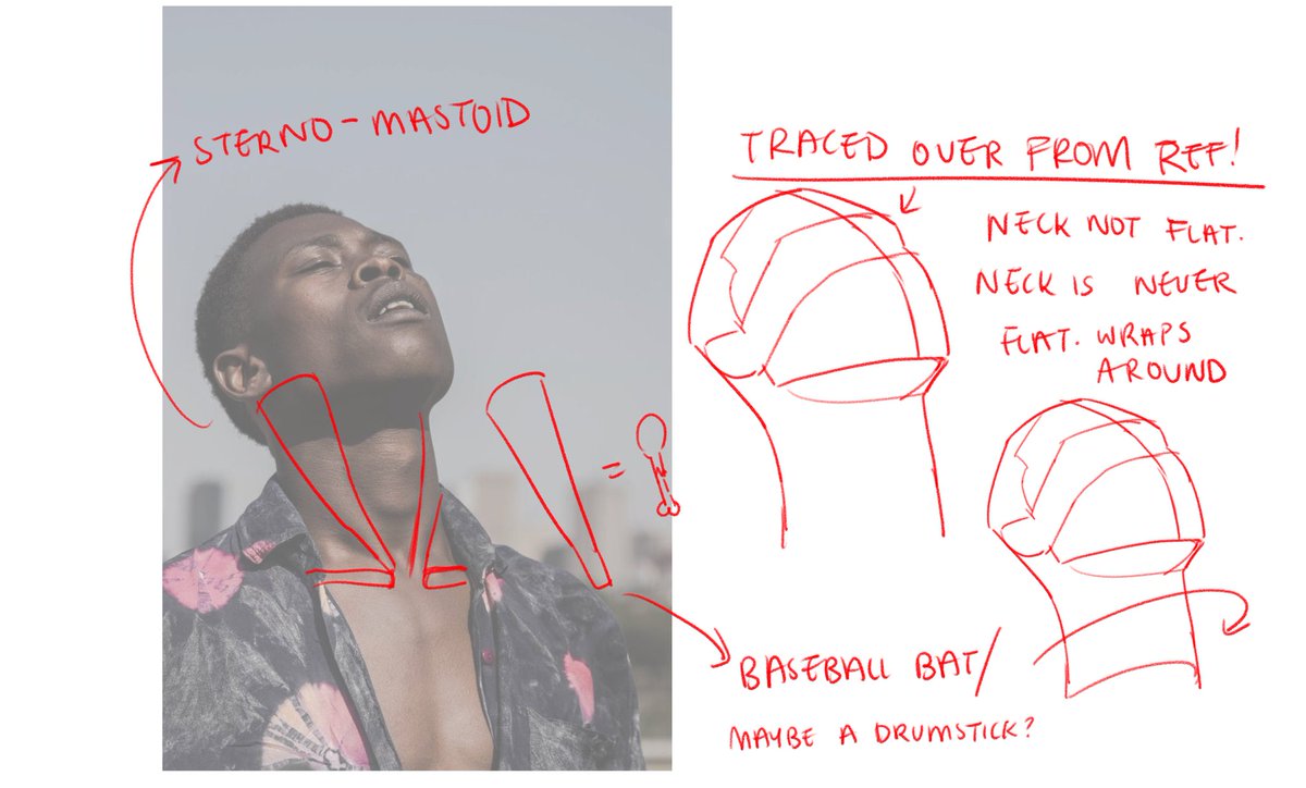 Notes I made for a critique on Armpits and Neck!

I honestly spend more time trying to think of how to make concepts easy to someone that has never heard of these words before than actually making the tutorial ;_; 