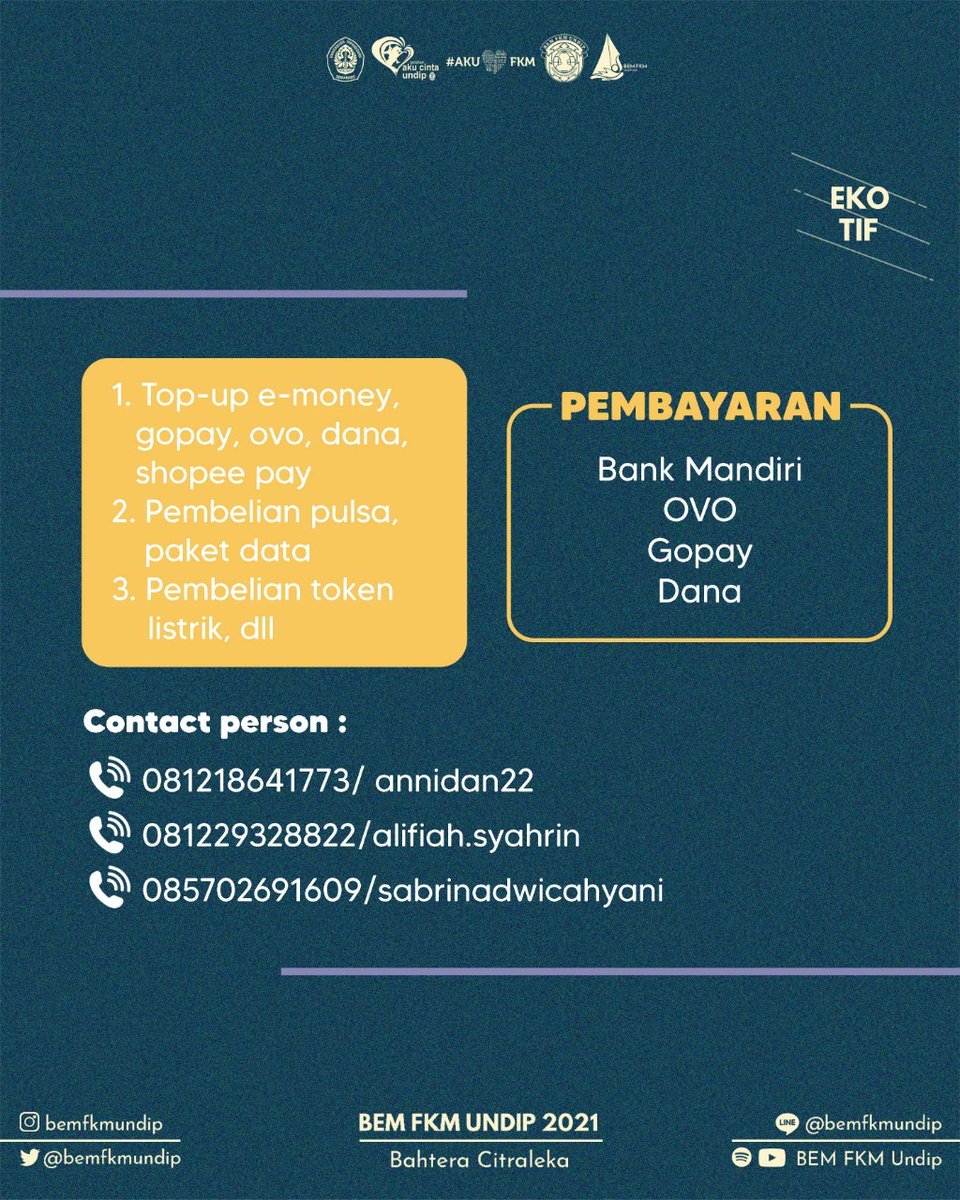 BEM FKM Undip tweet media