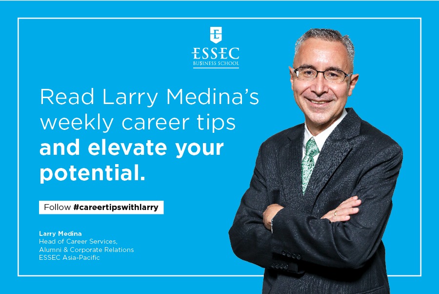 ESSEC_AP's tweet photo. Larry Medina, Head of Career Services, Alumni & Corporate Relations, shares what goes into a winning résumé. Read the article at https://t.co/NC3nHr4BLH. @ESSEC_AP
#ESSECInsider #careertipswithlarry #careertips #careerbuilder #careerguidance #careerpath #careerdevelopment https://t.co/oIYQDz5fuG