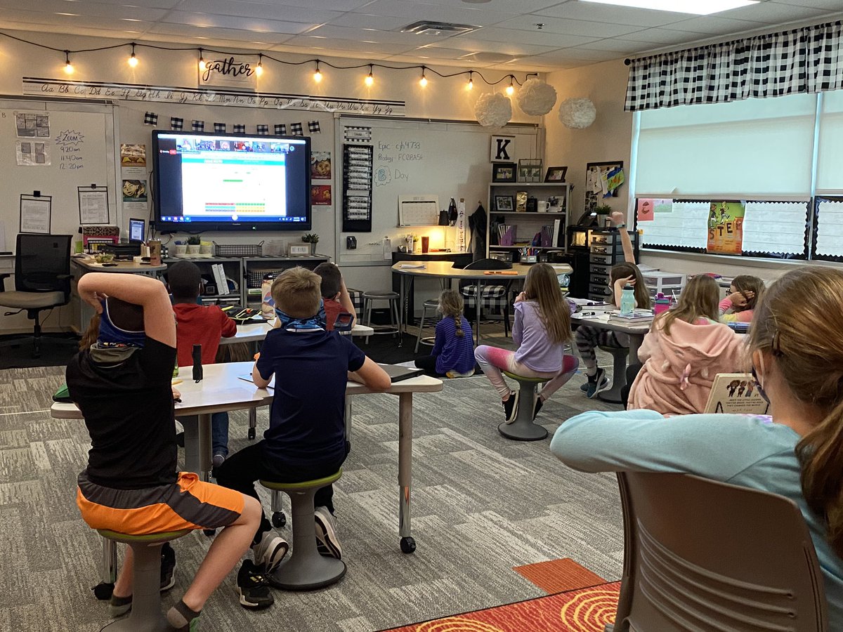 MrsKealen's tweet photo. Thank you @gregtangmath for the lesson today on 2-step word problems. Not only did my students enjoy it, but I learned something new as well! #fewernotless @EurekaElem @EurekaElemAP @rsdk5math https://t.co/HF1RKzvS6T