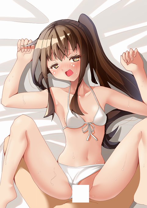 #艦これ
文月ちゃん描きました～～～～～ー 