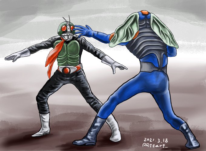 仮面ライダー1号のtwitterイラスト検索結果 仮面ライダー1号のtwitterイラスト検索結果