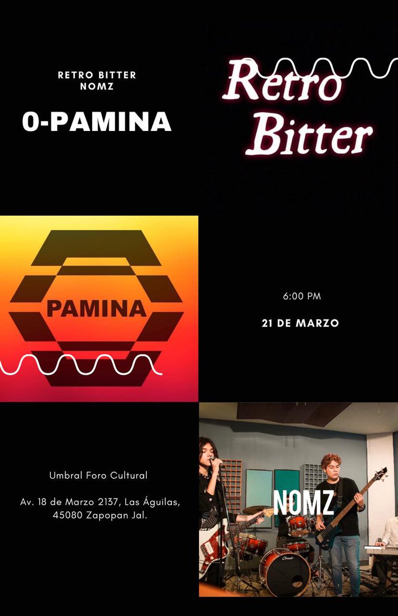 0Pamina's tweet photo. ¡Habemus tocada! ¡Los esperamos! https://t.co/0hN3vDovAv