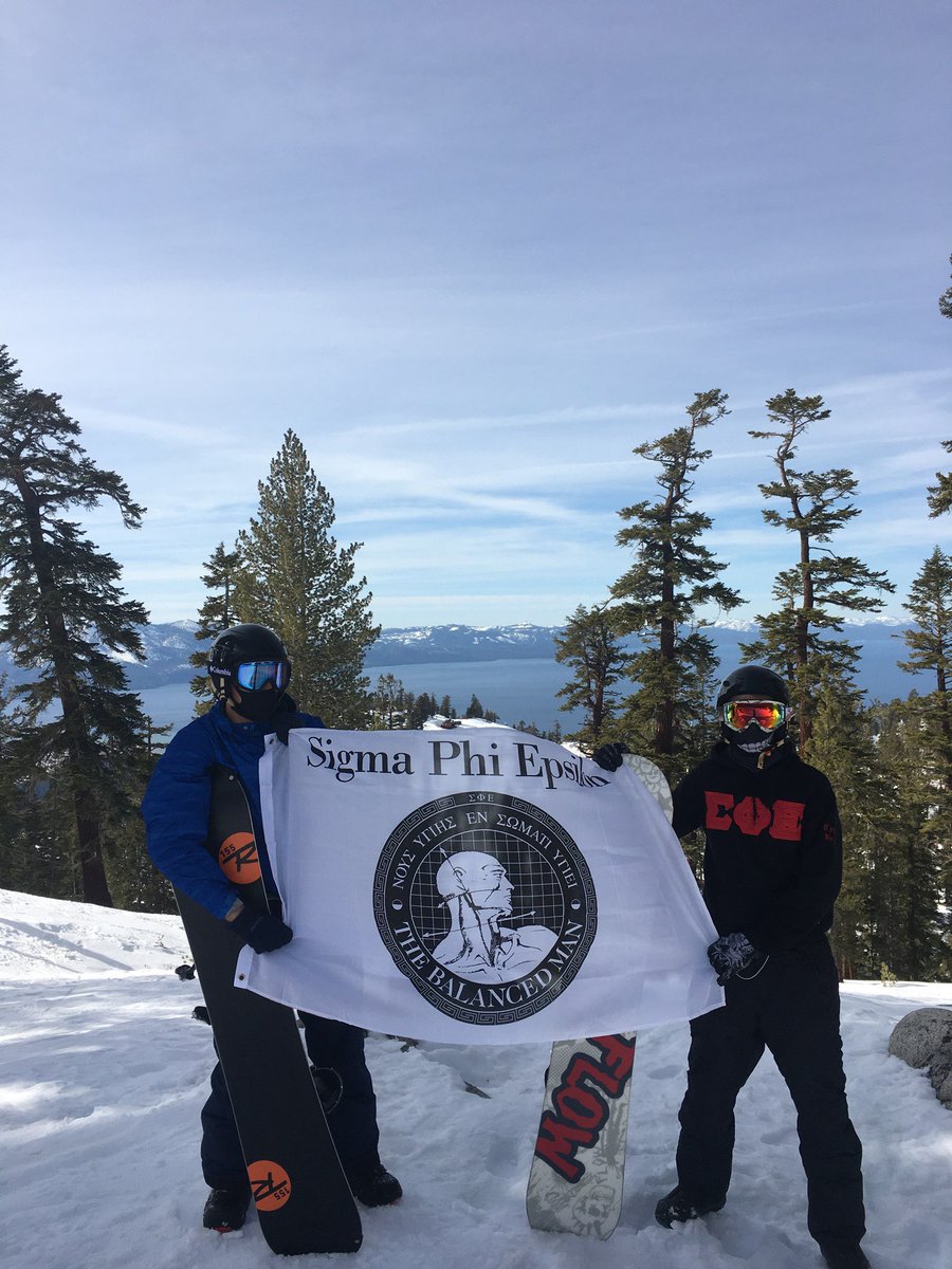 SigEpCPP's tweet image. Another throwback of when some of our brothers headed up to Tahoe for a weekend. #sigep