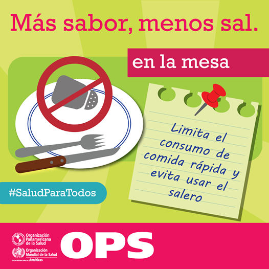 ACN_Cuba's tweet photo. 🚫🧂Puedes reducir el riesgo de desarrollar #hipertensión evitando el uso del salero durante las comidas
#SaludParaTodos #OPSCuba https://t.co/xbjeNz1zBm