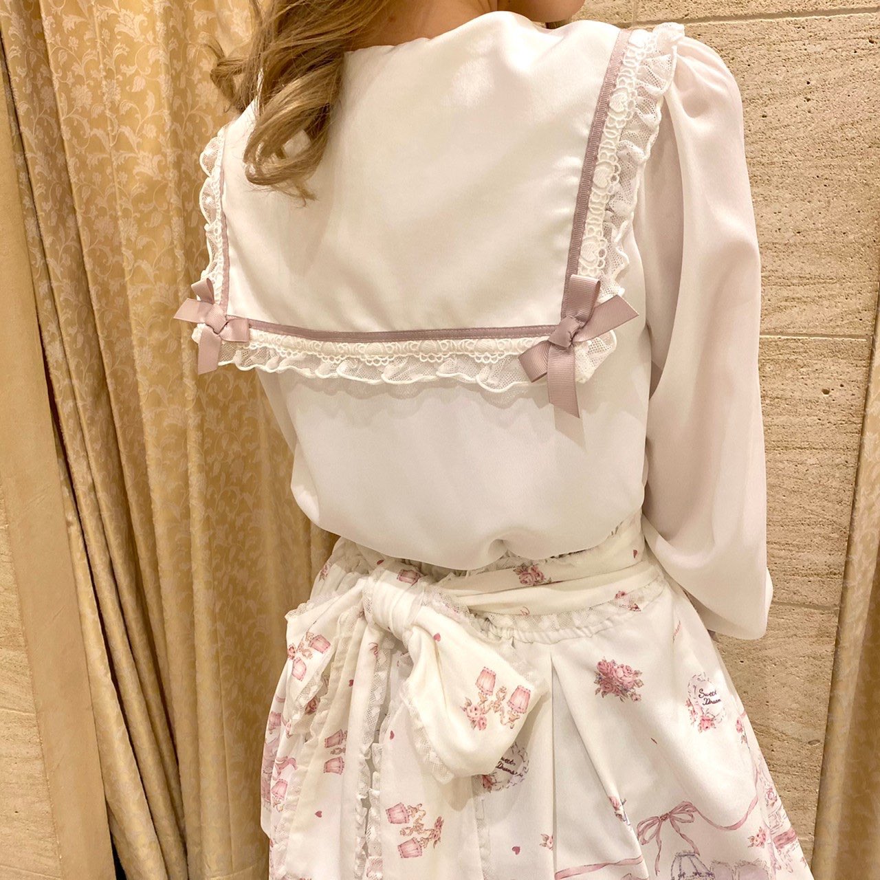 LIZLISA レースセーラーブラウス ピンク｜Yahoo!フリマ（旧