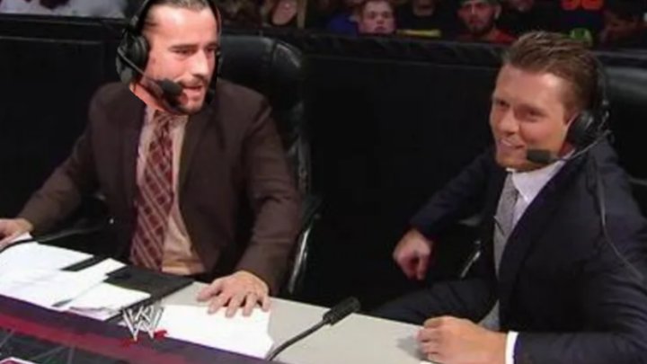 this would have been a great #Commentary team for #raw  or #SmackDown, but it never happened. @CMPunk and @mikethemiz  are both great at commentary. @Kier_Johnson97 @keenanfisher13 #wwe #whatif